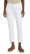 Paige Mayslie Jogger - Faded Beige Camo In Crisp White