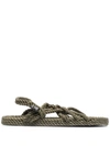 Nomadic State Of Mind Nomadic State Double Decker Sandals In Green