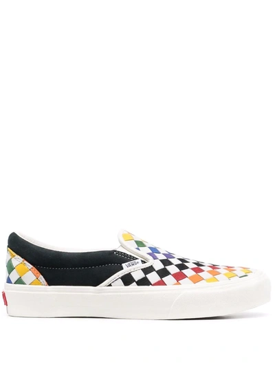 Vans Pride Vault Classic Slip-on Sneakers In Wovnlthrrnbwmshmlw