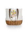 Picnic Time 's Up Coronado Basket Tote In Beige Canvas