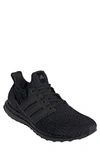 Adidas Originals Ultraboost 5.0 Dna Rubber-trimmed Primeknit Running Sneakers In Core Black/core Black/active Red