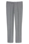 SUITSUPPLY SOHO FLAT FRONT SOLID WOOL TROUSERS,B402SFMI