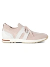 Loro Piana 360 Lp Lady Flexy Walk Sneakers In Pink Sand