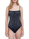 GOTTEX WOMEN'S SEQUIN-EMBELLISHED ONE-PIECE SWIMSUIT,400013347729