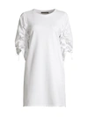 KOBI HALPERIN DANIELLA RUCHED-SLEEVE T-SHIRT DRESS,400014357643