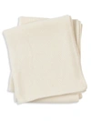 Sofia Cashmere Cashmere Thermal Knit Throw In Light Beige