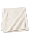 Sofia Cashmere Cable Knit Cashmere Blanket In Ivory