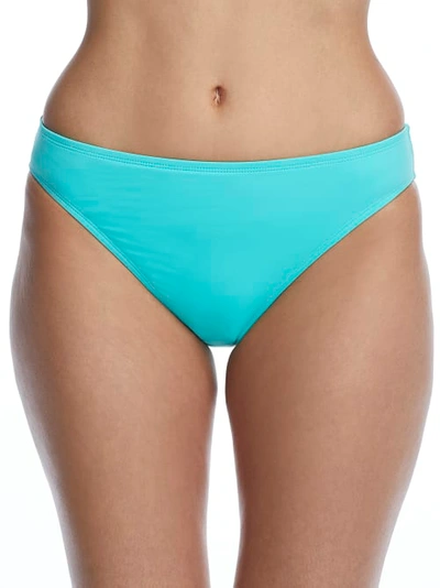 La Blanca Island Goddess Bikini Bottom In Aquamarine