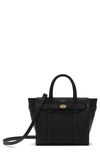 MULBERRY MINI ZIPPED BAYSWATER LEATHER TOTE,HH4949/205A100