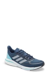 Adidas Originals Supernova Running Shoe In Crew Navy/ Silver/ Aqua