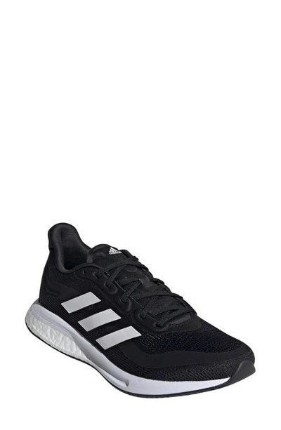 Adidas Originals Supernova Running Shoe In Core Black/ White/ Halo Silver