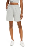 Alo Yoga Accoldae Sweat Shorts In Dove Grey Heather