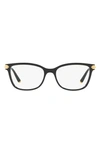 Dolce & Gabbana 53mm Butterfly Optical Glasses In Black
