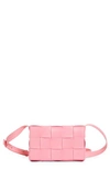 BOTTEGA VENETA INTRECCIATO LEATHER CROSSBODY BAG,578004VMAY1