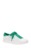 Kate Spade Audrey Sneaker In Optic White/green