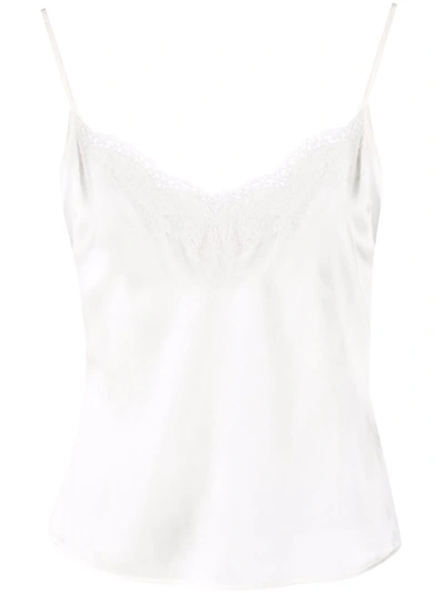Agent Provocateur Lace-trimmed Camisole In 白色