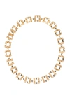 Kate Spade Plated Brass Chain Statement Necklace In Gold