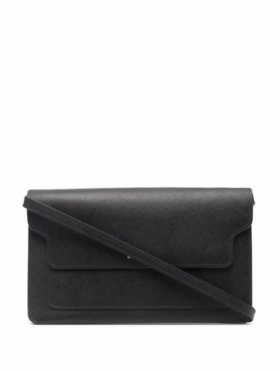 Marni Compartments Leather Clutch Bag In Z360n