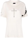 GIVENCHY CROSS-PRINT COTTON T-SHIRT