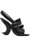 GIVENCHY HORN-EFFECT SANDALS