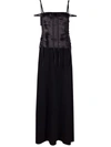 GIVENCHY RIBBON-EFFECT BUSTIER EVENING DRESS