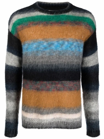 Zadig & Voltaire Loris Striped Knitted Jumper In Multi | ModeSens