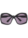 Tom Ford Oversize-frame Sunglasses In Schwarz