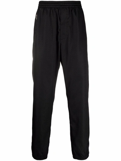 Givenchy Men's 4g Nylon Jacquard Jogger Pants In Black
