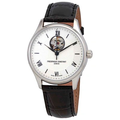 Frederique Constant Classics Automatic Silver Dial Mens Watch Fc-310ms5b6 In Black,silver Tone