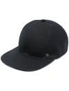 Givenchy 4g Logo Canvas Cap In Black