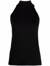 Givenchy Women Black Stretch Viscose Blend Top In Black