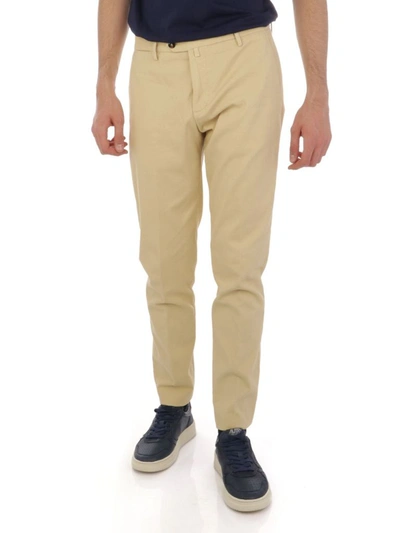 Briglia 1949 Men's Beige Cotton Pants