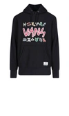 VANS VANS MEN'S BLACK COTTON SWEATSHIRT,VN0A5E8YBLK1 S