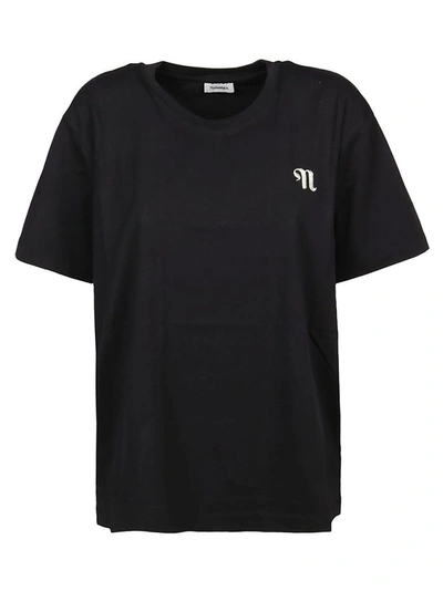 Nanushka Reece Organic Cotton Jersey T-shirt In Black