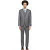 Thom Browne Grey Single-breasted Wool Suit