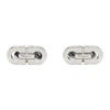 FERRAGAMO SILVER GANCINI CUFFLINKS