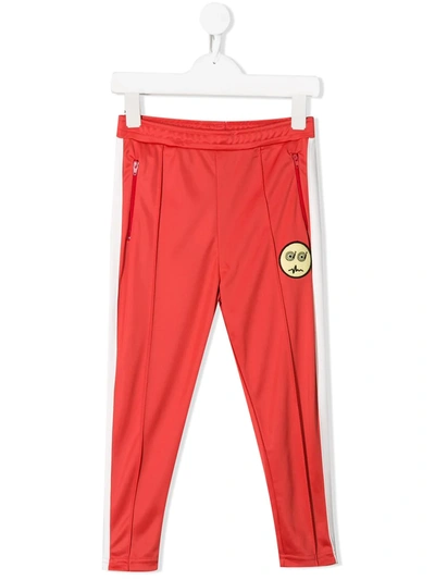 Bandy Button Kids' Diggy Trousers In Red