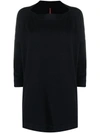 Daniela Gregis Navy Boat Neck Knit Jumper In Black