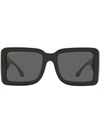 Burberry Eyewear Oversized Square-frame Sunglasses In Black