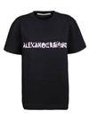 ALEXANDER WANG ALEXANDER WANG LOGO PRINT OVERSIZED T