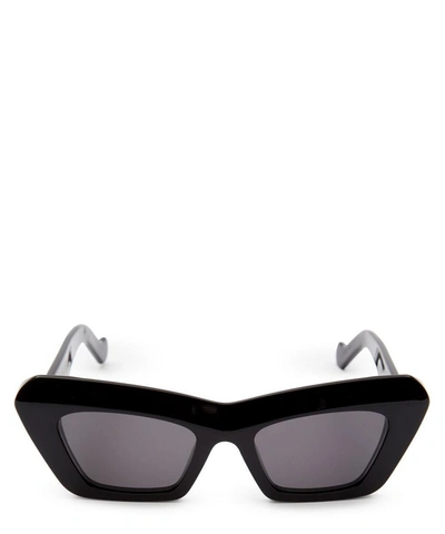 Loewe Angular Cat-eye Sunglasses In Black