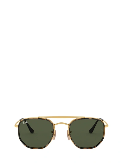 Ray Ban Ray-ban 52mm Irregular Aviator Sunglasses In Multi