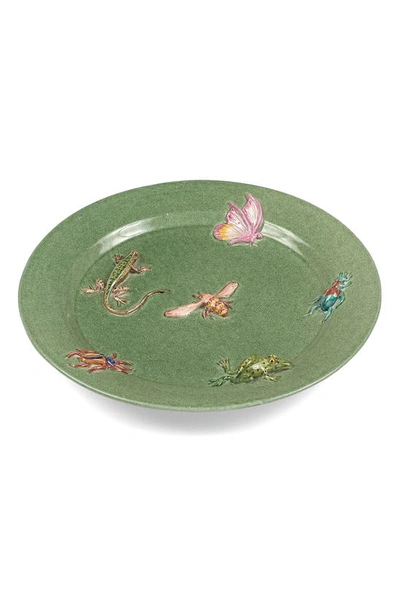 Etro Blooming Centerpiece Dish In Green