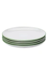 LEEWAY HOME SET OF 4 DINNER PLATES,02-01-03