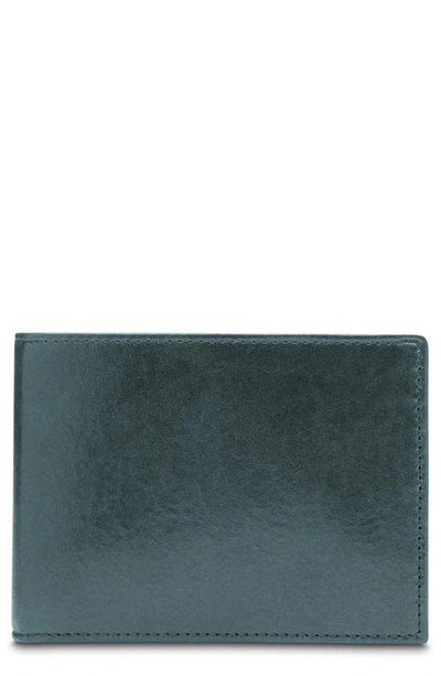 Bosca Aged Leather Executive Wallet In Forest