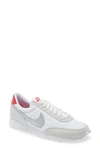 Nike Women's Daybreak Low Top Sneakers In Summit White/ Metallic Silver