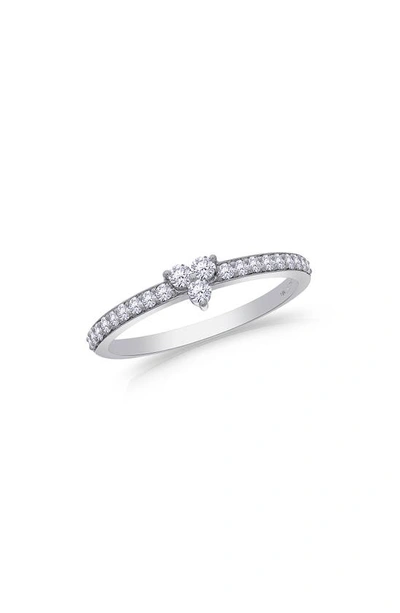 Hueb Reverie Diamond Band Ring In White Gold