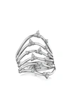 Hueb Women's Luminus 18 White Gold & Diamond Cluster Ring In White Gold