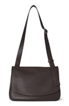 THE ROW SMALL MAIL LEATHER SHOULDER BAG,W1213-L129
