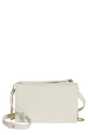 Allsaints Fetch Leather Bag In Warm White